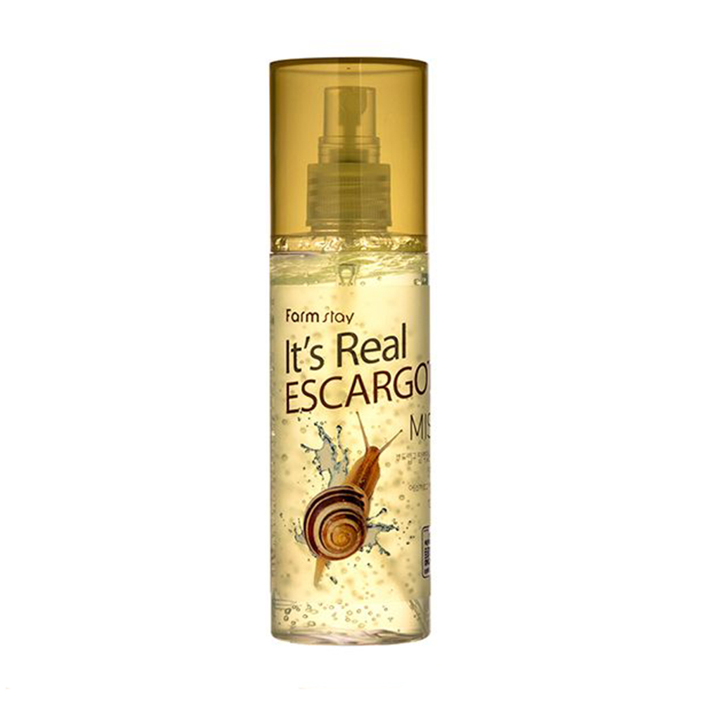 Гель-міст для обличчя FarmStay It's Real Escargot Gel Mist з муцином равлика, 120 мл